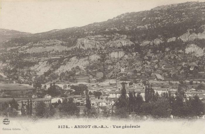 3172 - Annot (B.A.). - vue générale
