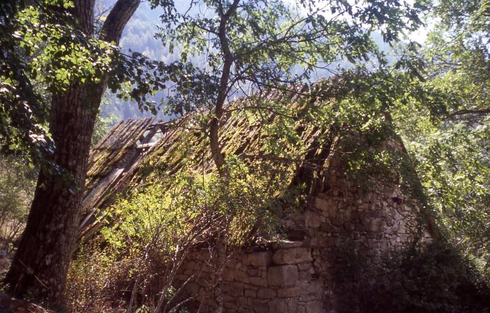 Moulin à farine, Aurent. Cliché : Thomassin Philippe, Roudoule, écomusée en terre gavotte