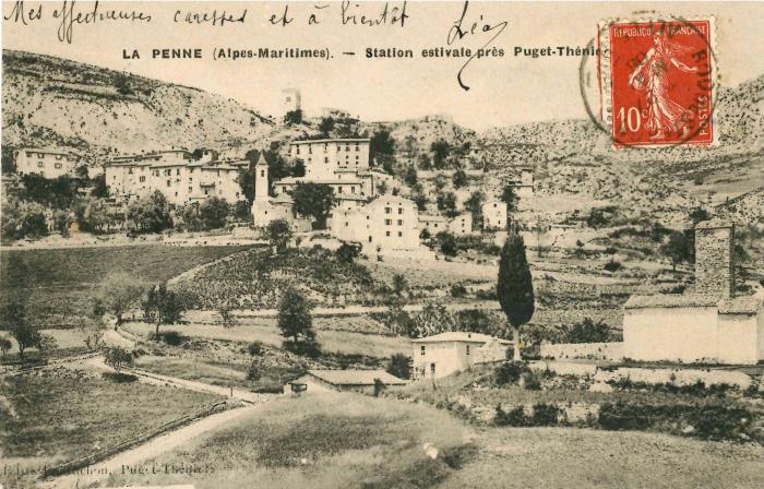 LA PENNE (Alpes-Maritimes). - Station estivale près Puget-Théniers