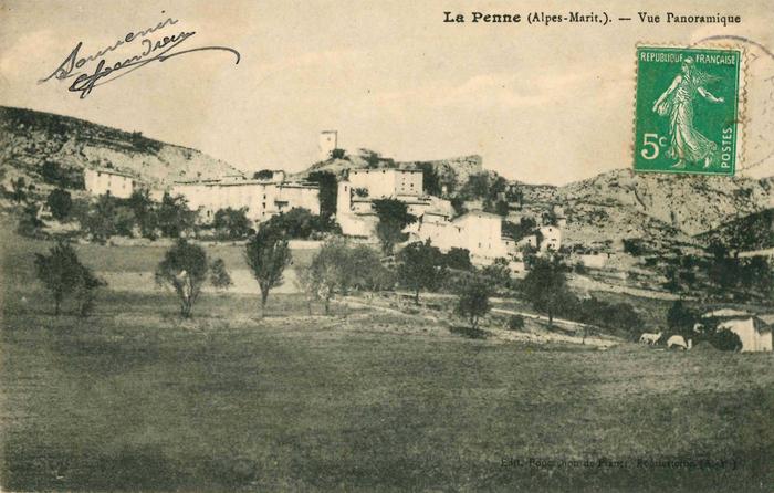 La Penne (Alpes-Marit.). - Vue Panoramique