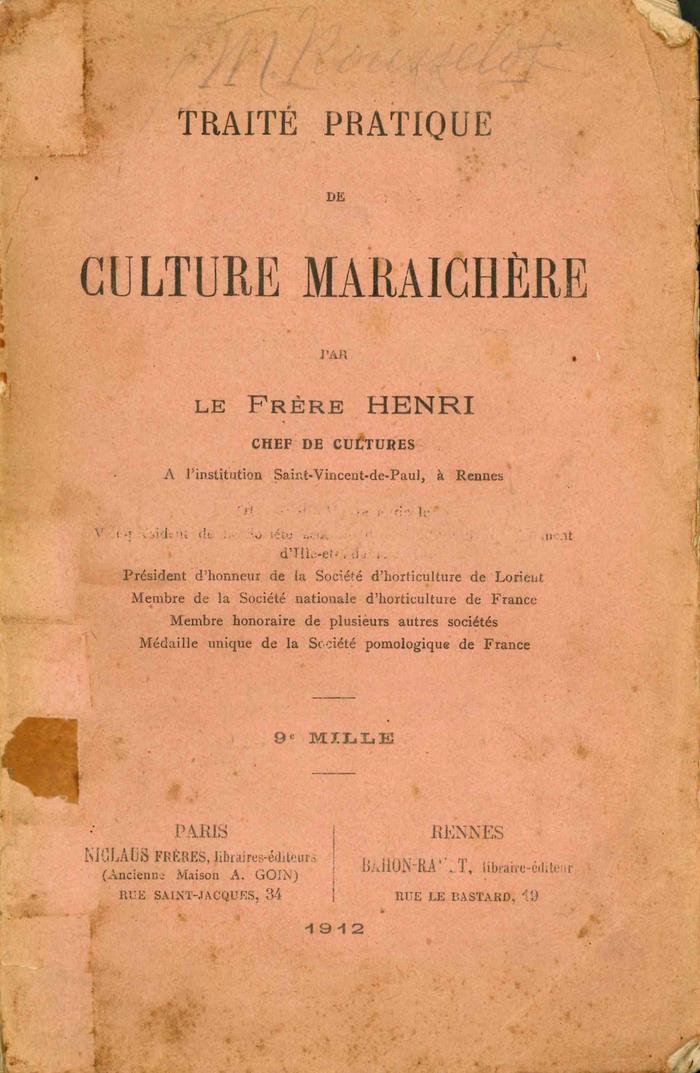 Les engrais chimiques : Entretiens agricoles données au champ d'expériences de Vincennes dans la saison 1868 : Tome deuxième : Les cultures spéciales (Z000109-000001)