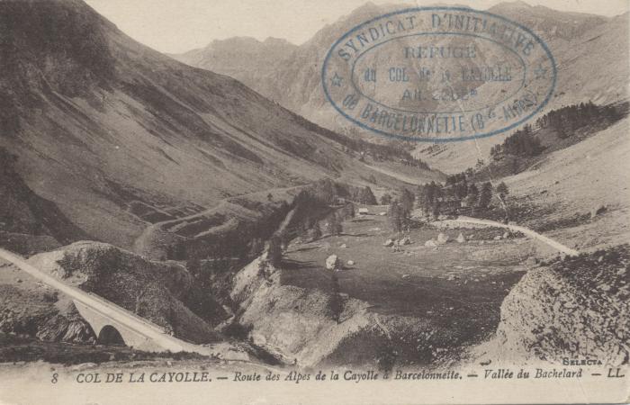 8 Col de la Cayolle - Route des Alpes de la Cayolle à Barcelonnette - Vallée du Bachelard - LL