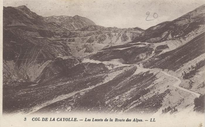 3 Col de la Cayolle - Les lacets de la Route des Alpes - LL