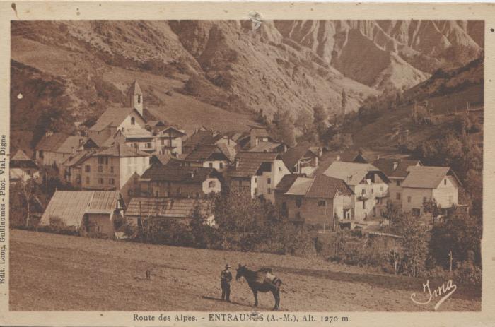Route des Alpes - Entraunes (A.-M.), Alt 1270 m