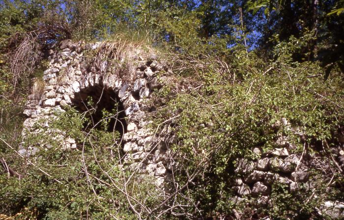 Ruine d'un moulin à farine - hameau des Moulins de Sauze