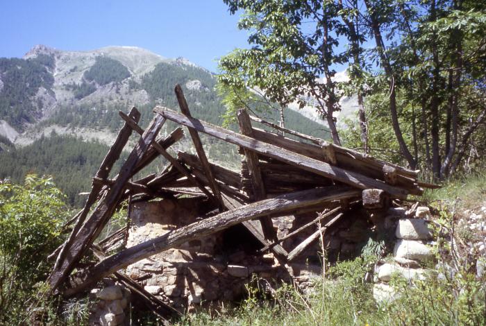Ruine du four à pain, Sauze.