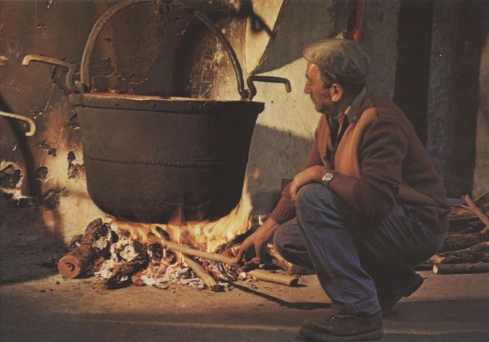 La Soupe du Sain-Esprit, La Croix-sur-Roudoule, carte postale, M. Glanis