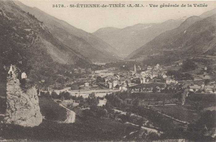 3478 - St-Etienne-de-Tinée (A.-M.) - Vue générale