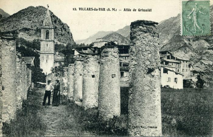 12. Villars-sur-Var (A.-M.) - Allée de Grimaldi