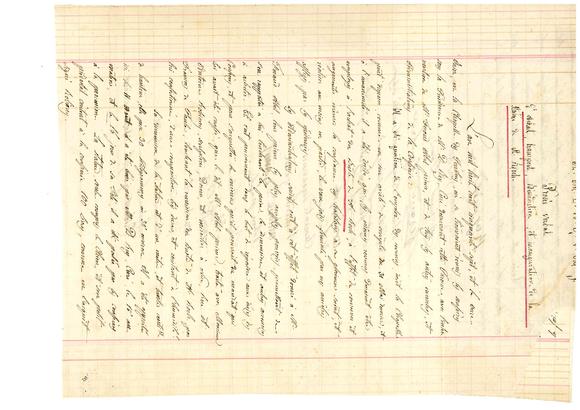 Procès verbal pour l'achat, le transport, la bénédiction et inauguration de la statue de Saint-Roch. Rigaud-1858