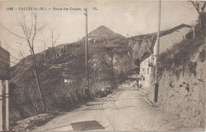 1183. Daluis (A.-M.) - route des Gorges