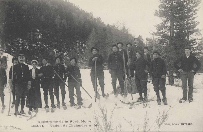 Skidrome de la forêt noire - Beuil - Vallon de Chalandre (A.-M.)