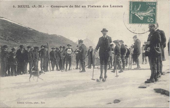 4. Beuil (A.-M.) - Concours de ski au plateau des Launes