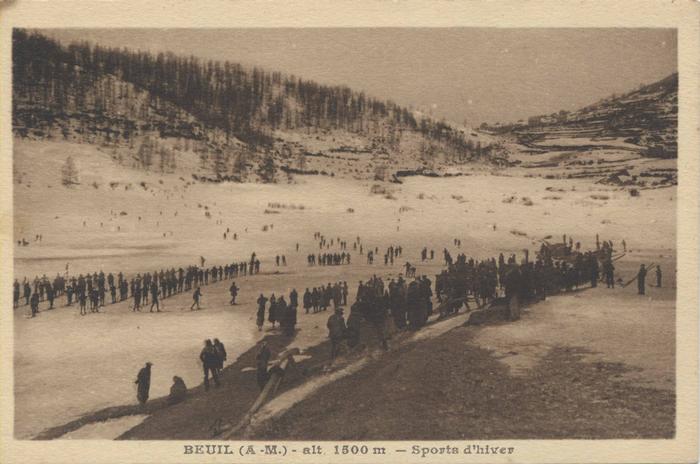 Beuil (A.-M.) - alt 1500 m - Sports d'hiver