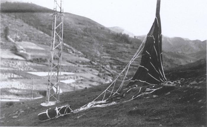 Beuil, parachutages d'armes durant l'été 1944.