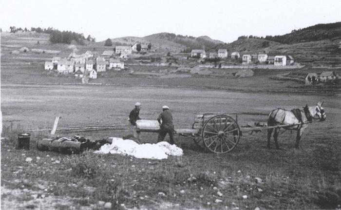 Beuil, parachutages d'armes durant l'été 1944.