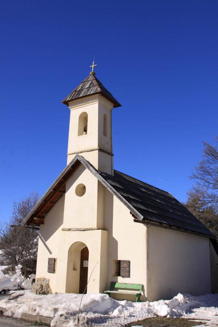 Chapelle Saint-Sauveur (La Transfiguration). Cliché P. Thomassin, Roudoule.