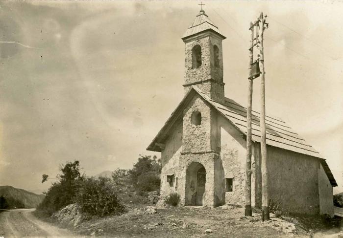 [Chapelle Saint-Sauveur, Les Amignons, Péone, 2e quart du 20e siècle.]