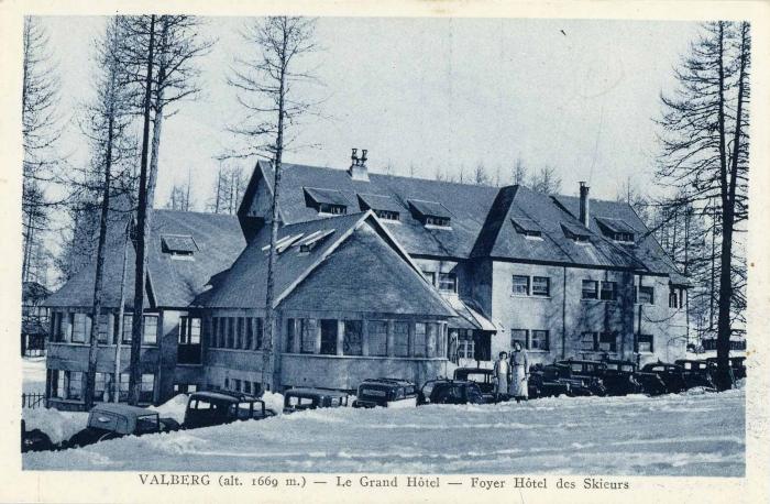 VALBERG (alt. 1669 m.) - Le Grand Hôtel - Foyer Hôtel des Skieurs