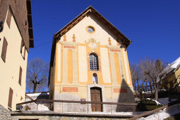 Chapelle des Pénitents blancs. Cliché : Thomassin, Philippe, Roudoule, écomusée en terre gavotte, 2014.