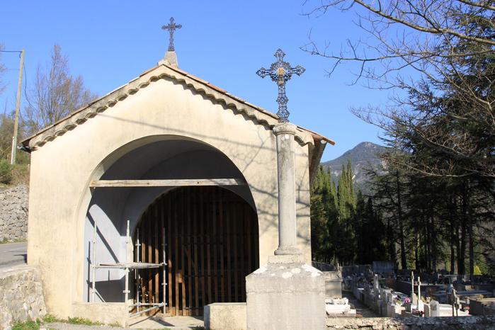 Chapelle de l'Annonciation, Roquestéron. Cliché Thomassin, Philippe, 2019.