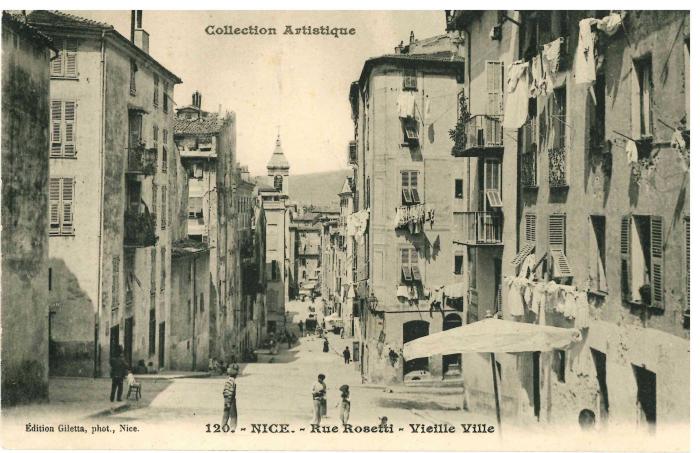 Collection Artistique 120. NICE. - Rue Rosetti - Vieille Ville