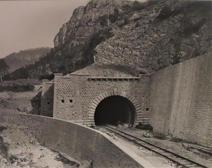 Tête de Nice du souterrain du Col de Braus (kil.25 -375)