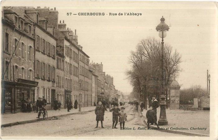 "57 - Cherbourg - Rue de l'Abbaye"