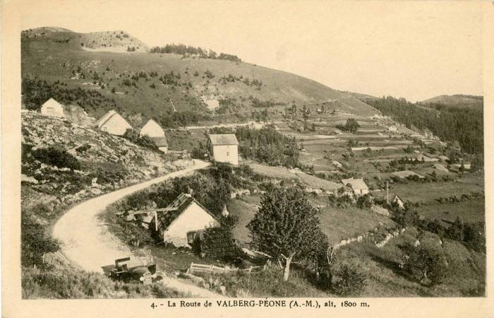 4. - VALBERG-PEONE (A. M.), alt. 1800 m.