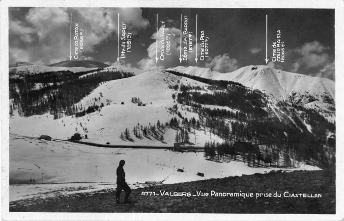 4771-VALBERG - Vue Panoramique prise du Ciastellan